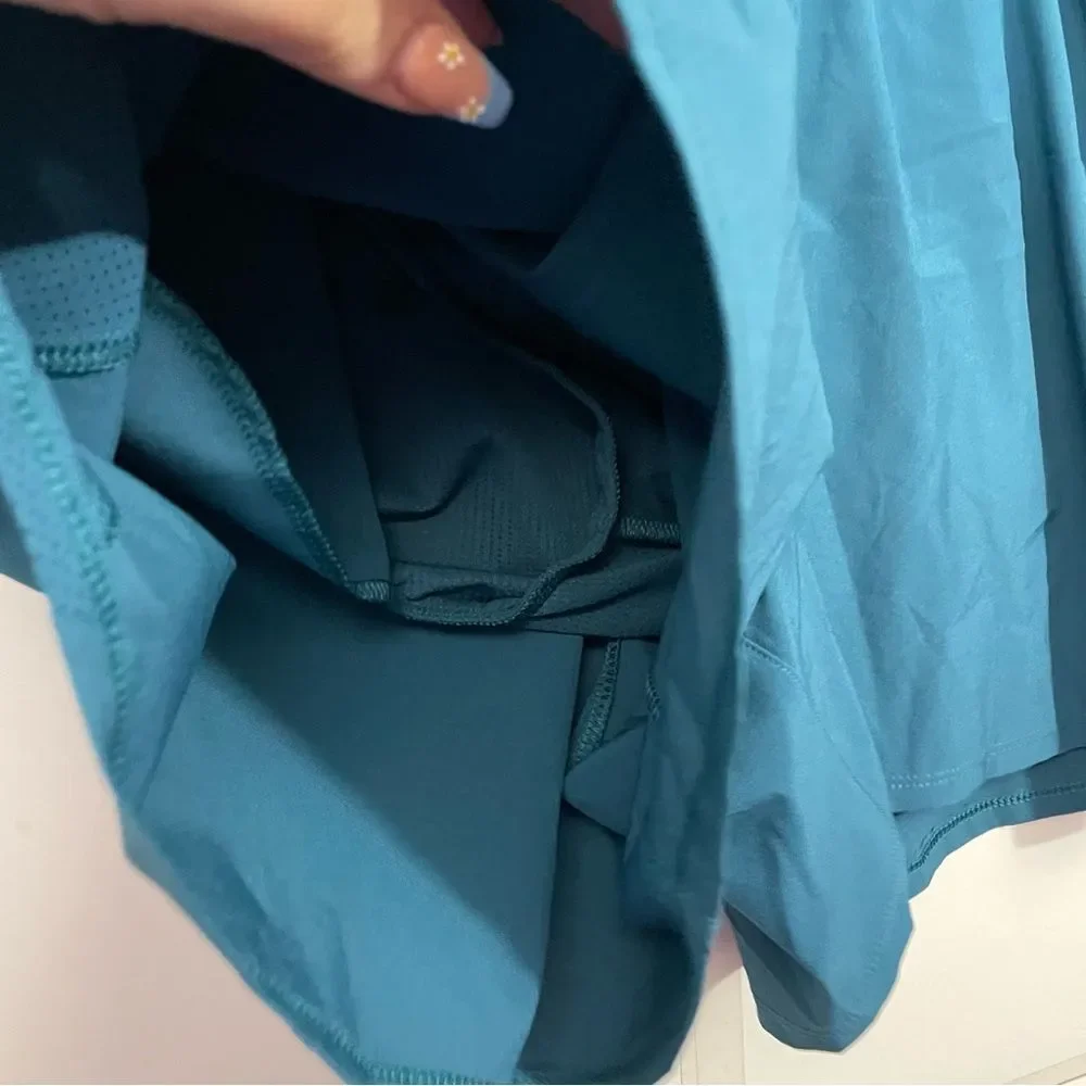 NWT DSG Teal Lined Athletic Running Shorts